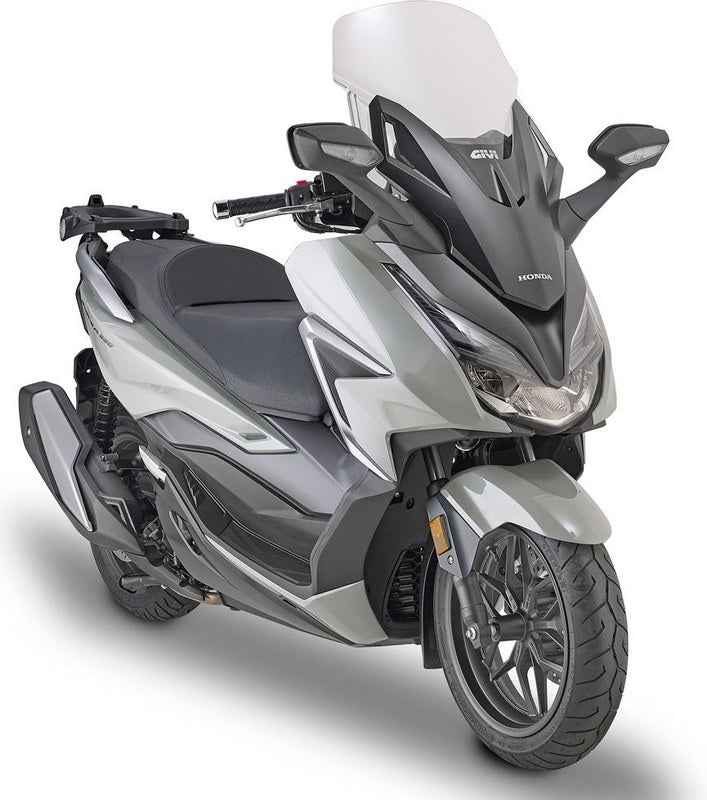 Givi / ジビ ウインドスクリーン D1187ST Honda Forza 125 21- Forza 350 dim. HxL 58x47 cm クリア | D1187ST