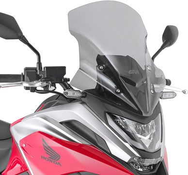 Givi / ジビ ウインドスクリーン Honda NC750X 21- ライトスモーク dim. HxW 48 x 43 cm | D1192S