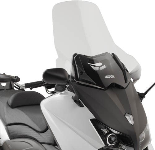 Givi / ジビ ウインドスクリーン Yamaha TMAX 530 12-16 クリア dim. HxW 65 x 61 cm | D2013ST