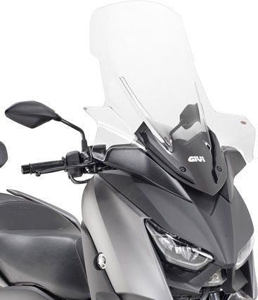 Givi / ジビ ウインドスクリーン Yamaha X-Max 125 18- X-Max 300 X-Max 400 18- クリア dim. HxW 735 x 64 cm | D2136ST
