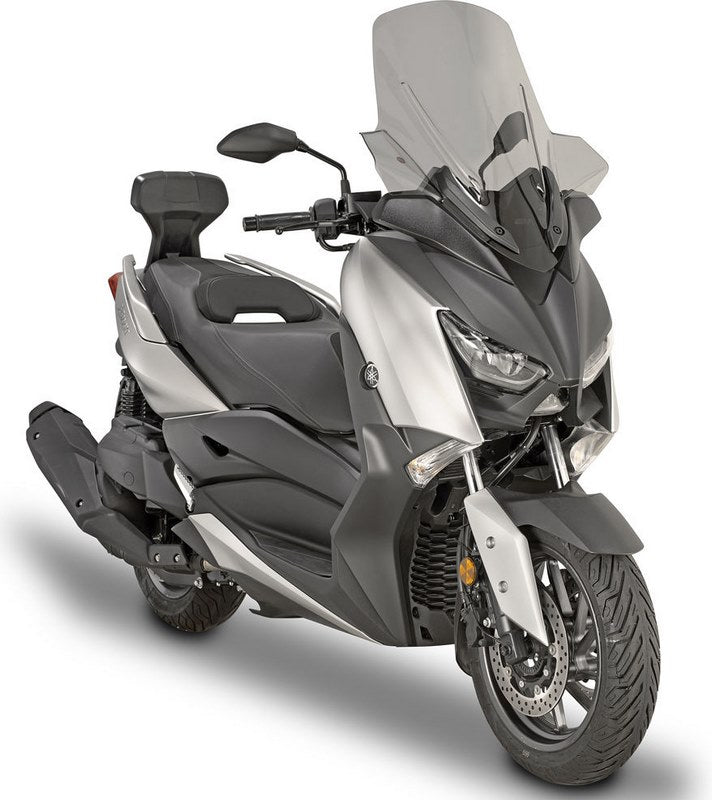 Givi / ジビ ウインドスクリーン Yamaha X-Max 125 18- X-Max 300 X-Max 400 18- ライトスモーク dim. HxW 645 x 575 cm | D2138S