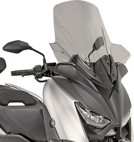 Givi / ジビ ウインドスクリーン Yamaha X-Max 125 18- X-Max 300 X-Max 400 18- ライトスモーク dim. HxW 645 x 575 cm | D2138S