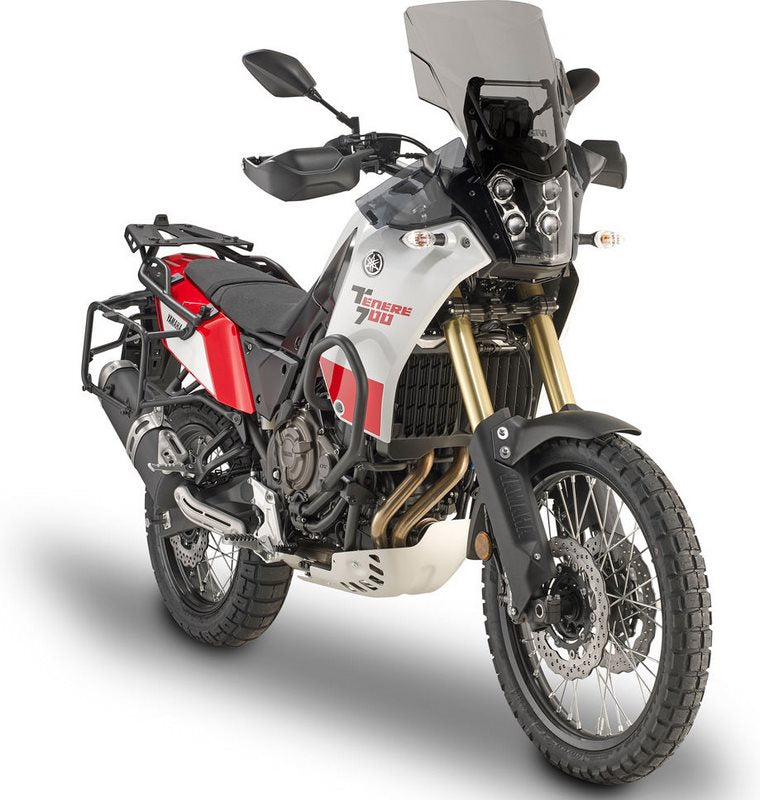 Givi / ジビ ウインドスクリーン Yamaha Tenere 700 Tenere 700 Rallye Edition ライトスモーク dim. HxW 395 x 395 cm | D2145S