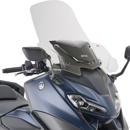 Givi / ジビ ウインドスクリーン Yamaha TMAX 560 22- クリア dim. HxW 625x595 cm | D2161ST