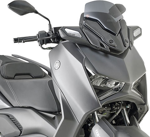 GIVI / ジビ ウインドシールド ティンテッド（スモーク） - 360x290 mm (HxW) Yamaha X-Max 300 (23)  ABE in conjunction with | D2167BG