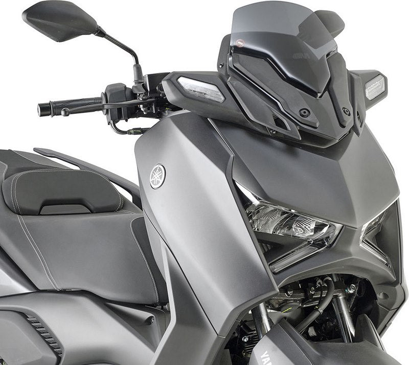 GIVI / ジビ ウインドシールド - ティンテッド（スモーク） - 360x290 mm (HxW) Yamaha X-Max 300 (23) | D2167B
