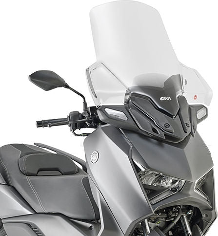 GIVI / ジビ ウインドシールド クリア  730x620 mm (HxW) Yamaha X-Max 300 (23)  ABE in conjunction. | D2167STG