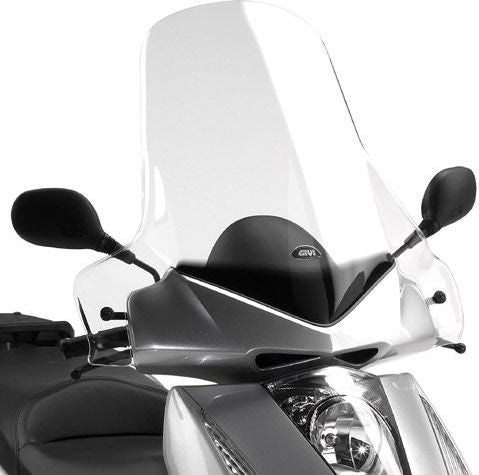 GIVI / ジビ スクリーン trasparent 63x72-5 cm Honda Pantheon 125-150 (03 - 08) | D219ST