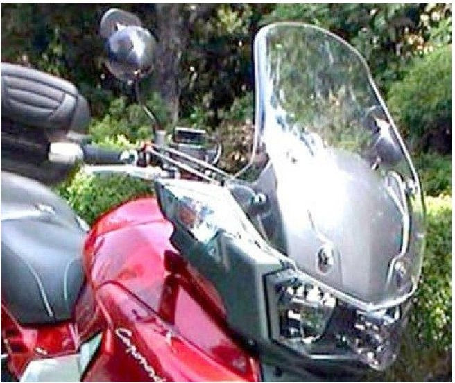 Givi / ジビ ウインドシールド Aprilia ETV 1000 Caponord 01-10 | D239ST