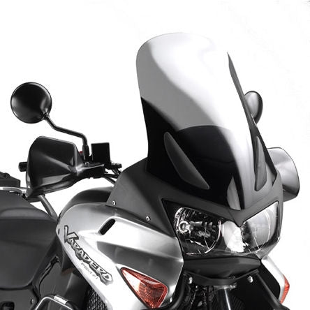Givi / ジビ ウインドスクリーン Honda Varadero 1000 03-12 ライトスモーク dim. HxW 60x48 cm | D300S
