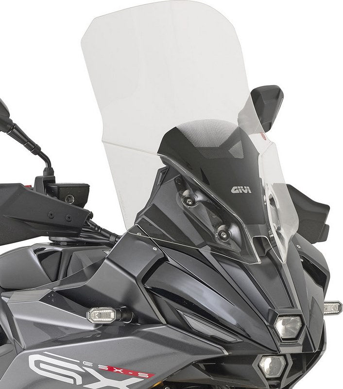 GIVI / ジビ ウインドシールド - クリア - 510x430 mm (HxW) Suzuki GSX S1000GX (24) | D3128ST