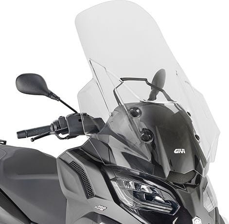 Givi / ジビ ウインドスクリーン クリア 87x50 cm Piaggio MP3 HPE 400-530 (22) | D5619ST