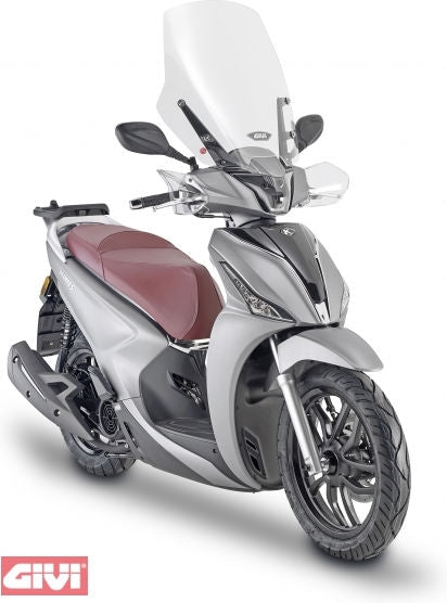 Givi / ジビ ウインドシールド クリア 535 mm（高さ） 495 mm（幅） Kymco People S 125-150 (20-21)  | D6113STG