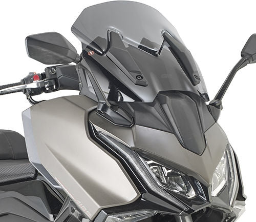 GIVI / ジビ ウインドシールド  ティンテッド（スモーク）  395 x 440 mm (HxW) - KYMCO AK550 Premium (23) | D6122SG