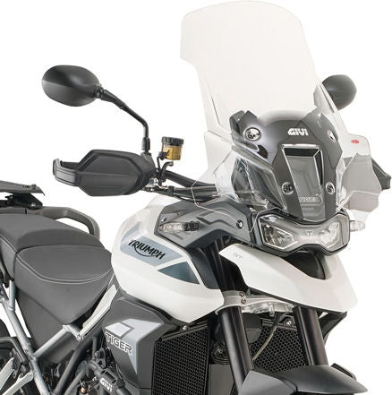 Givi / ジビ ウインドスクリーン Triumph Tiger 900 クリア dim. HxW 59 x 42 cm | D6415ST
