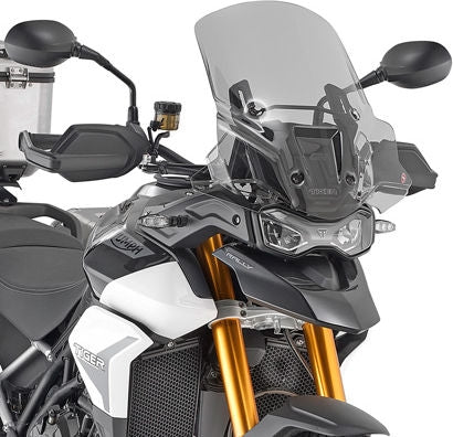 Givi / ジビ ウインドスクリーン Triumph Tiger 900 スモーク dim. HxW 49 x 485 cm | D6415S