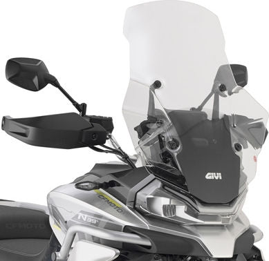 Givi / ジビ ウインドスクリーン CFMOTO 800 MT クリア dim. HxW 64 x 51 cm | D9225ST