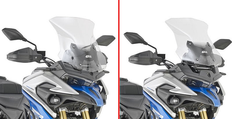 GIVI / ジビ ウインドシールド クリア - 470 x 440 mm (HxW) Voge Valico 525DSX (23)  ABE in conjunction with | D9257STG