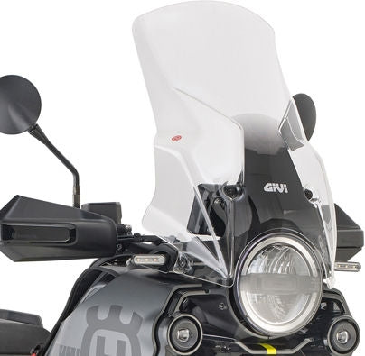 Givi / ジビ ウインドスクリーン Husqvarna Norden 901 クリア dim. HxW 54 x 43 cm | D9430ST