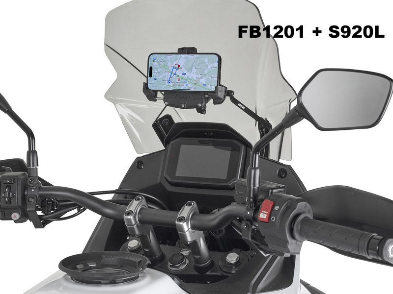 GIVI / ジビ ウインドシールド取付け用クロスバー - Honda XL750 Transalp トランザルプ (23) | FB1201