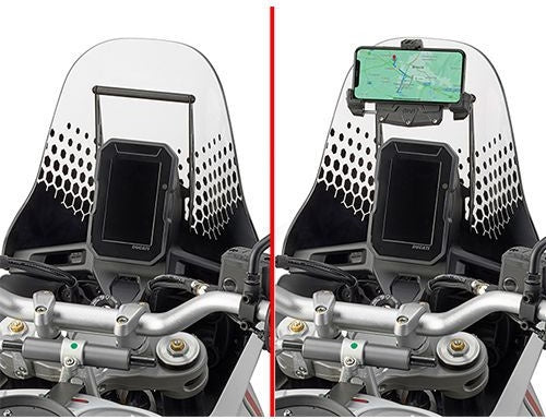 Givi / ジビ アッパーフェアリングブラケット Ducati Desert X (22) | FB7414
