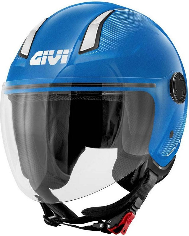 Givi / ジビ ジェットヘルメット 11.7 SOLID マットライトブルー サイズ 57/M | H117BB50857