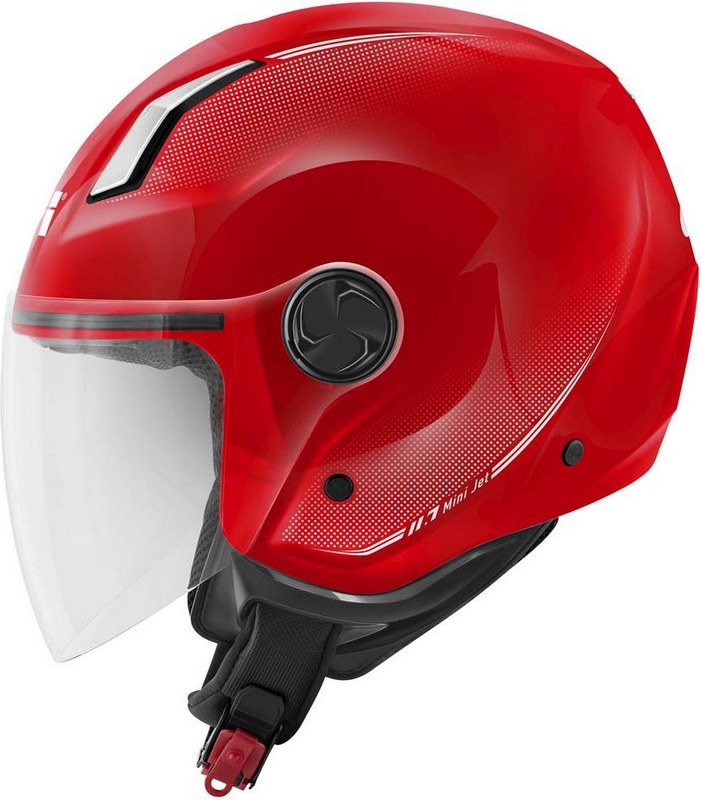 Givi / ジビ ジェットヘルメット 11.7 SOLID マットレッド サイズ 55/S | H117BR30055