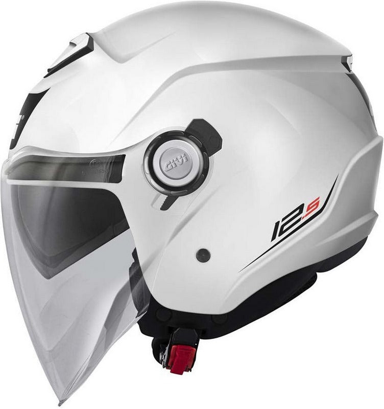 Givi / ジビ ジェットヘルメット 12.5 SOLID ホワイト サイズ 58/M | H125BB91058