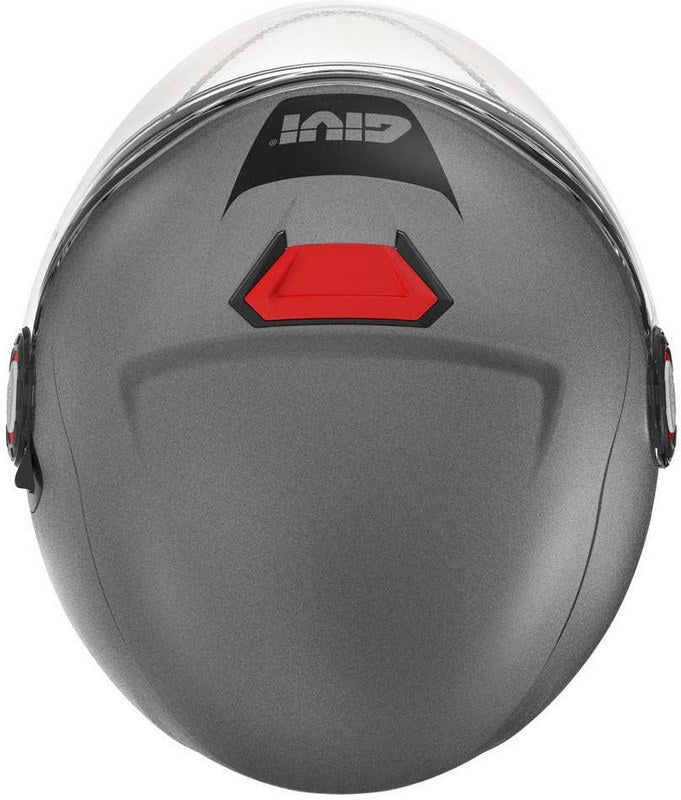 Givi / ジビ ジェットヘルメット 12.5 SOLID マットチタン サイズ 54/XS | H125BG76854