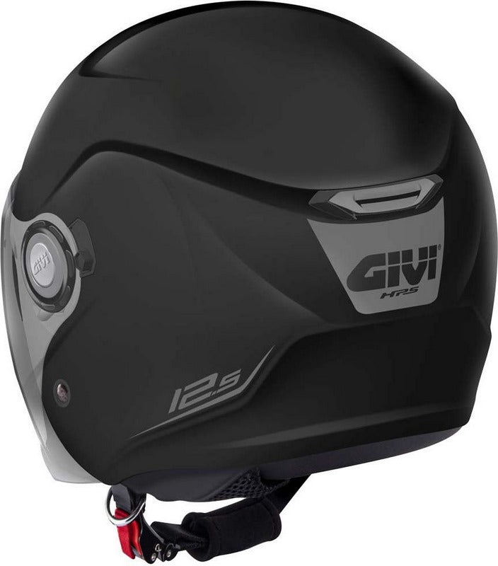 Givi / ジビ ジェットヘルメット 12.5 SOLID Opaque ブラック サイズ 54/XS | H125BN90054