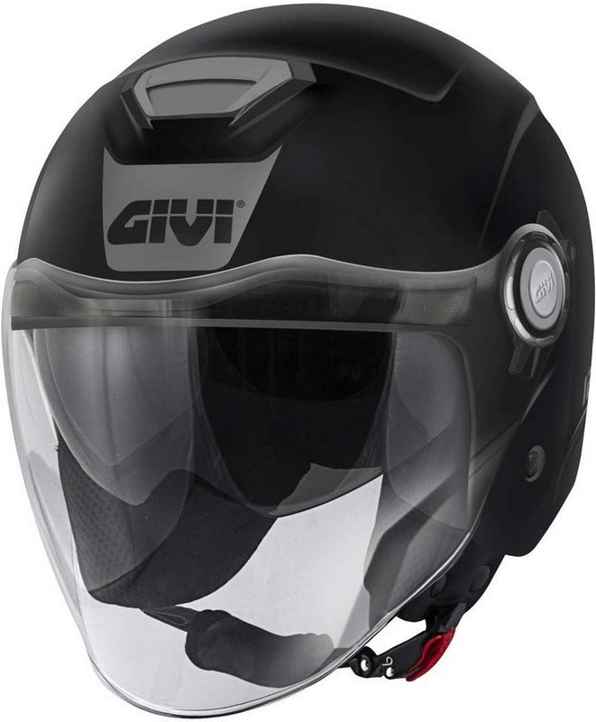 Givi / ジビ ジェットヘルメット 12.5 SOLID Opaque ブラック サイズ 58/M | H125BN90058