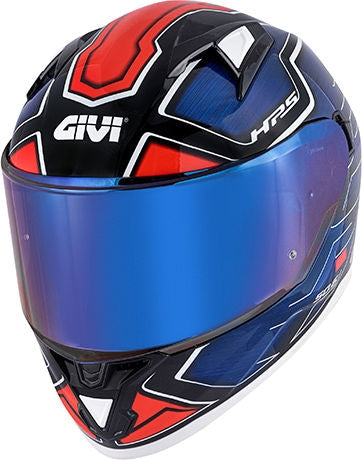 Givi / ジビ 50.6 SPORT DEEP フルフェイスヘルメット ブルー / レッド サイズ XS | H506FEPLR54