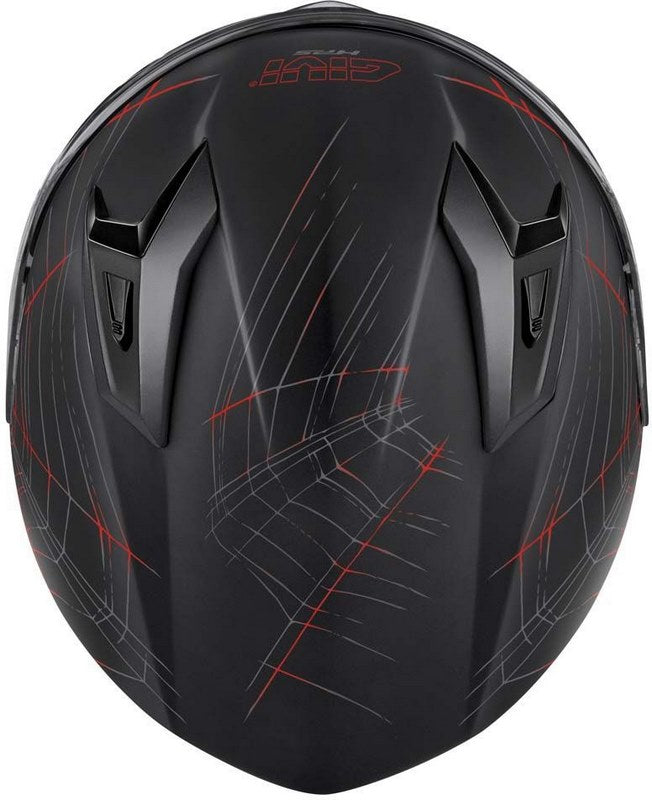 Givi / ジビ フルフェイスヘルメット 50.7 PHOBIA マットブラック/レッド サイズ 54/XS | H507FPHBR54