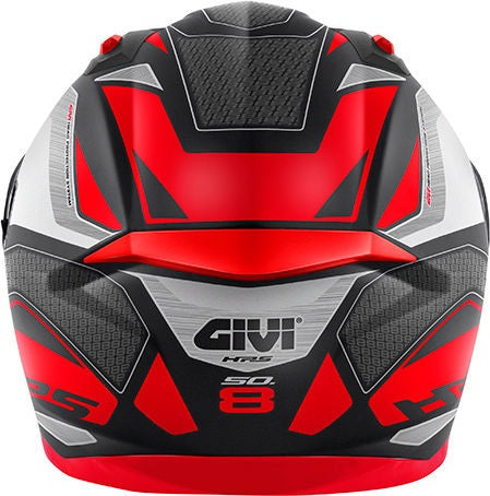 Givi / ジビ 50.8 BRAVE マットブラック / チタン / レッド サイズ XS | H508FBVBR54