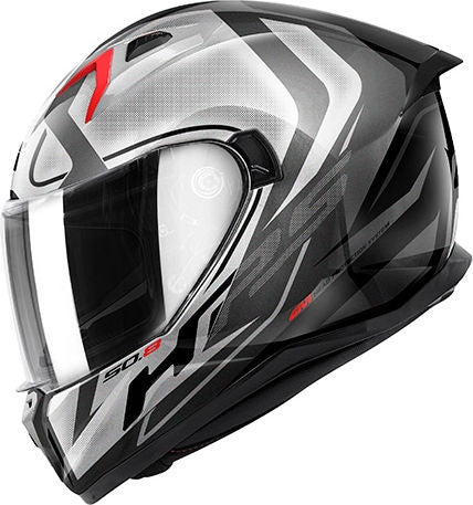 Givi / ジビ 50.8 RACER マットブラック / チタン / シルバー サイズ L | H508FRCTS60