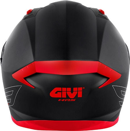 Givi / ジビ 50.9 SOLID マットブラック / シルバー / レッド サイズ L | H509BBCRD60