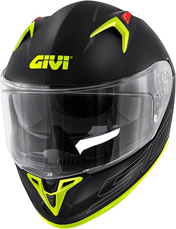 Givi / ジビ 50.9 SOLID マットブラック / シルバー / イエロー サイズ XXL | H509BBCYL63