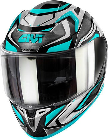 Givi / ジビ 50.9 ATOMIC チタン / シルバー / ブルー サイズ L | H509FATPT60
