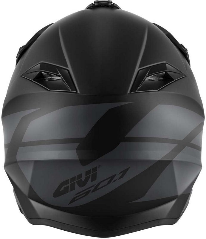 Givi / ジビ オフロードヘルメット 60.1 INVERT マットブラック/ダークグレー サイズ 56/S | H601FNVBK56