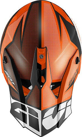 Givi / ジビ 60.1 INVERT マットブラック / オレンジ サイズ XL | H601FNVEB61
