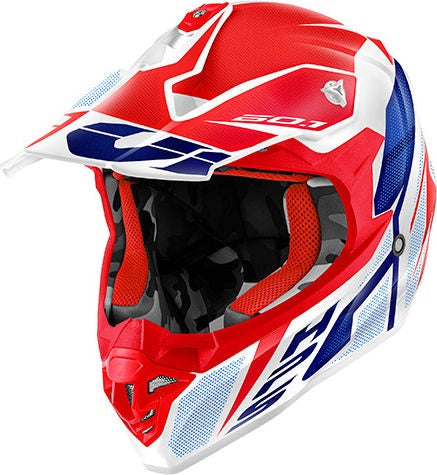 Givi / ジビ 60.1 INVERT レッド / ホワイト サイズ L | H601FNVRW60