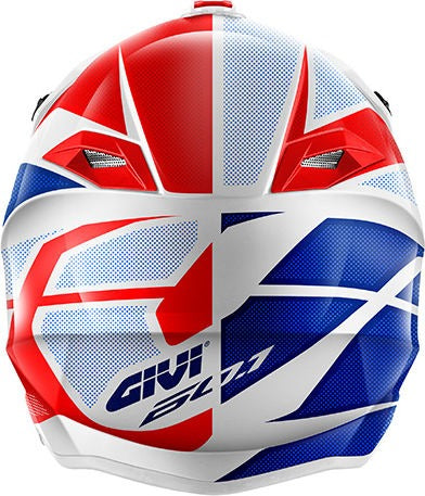 Givi / ジビ 60.1 INVERT レッド / ホワイト サイズ XXL | H601FNVRW63