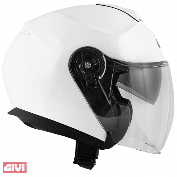 GIVI / ジビ HPS X22 プラネットジェット ヘルメット ホワイト サイズ 58/M | HX22BB91058