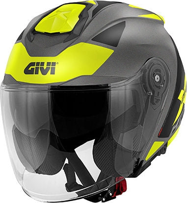 Givi / ジビ X.25 TARGET マットチタン / ブラック / イエロー サイズ XL | HX25FTGTB61
