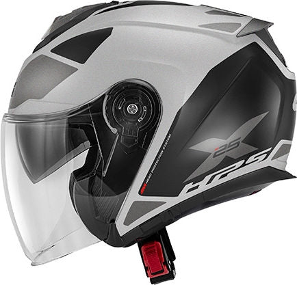 Givi / ジビ X.25 TARGET マットチタン / ブラック サイズ L | HX25FTGTK60