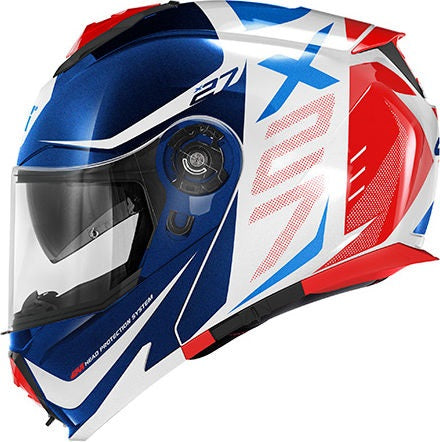 Givi / ジビ X.27 DIMENSION ホワイト / ブルー / レッド サイズ XL | HX27FDMBW61
