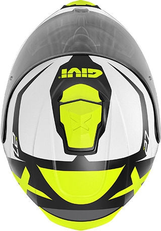 Givi / ジビ X.27 DIMENSION マットブラック / ホワイト / イエロー サイズ S | HX27FDMWY56