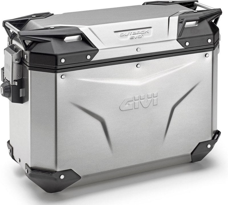 GIVI / ジビ アルミ サイドケース Trekker Outback（トレッカーアウトバック） Evo 37 - 右 - アルミ / 37 L. / （最大荷重10kg） | OBKE37AR