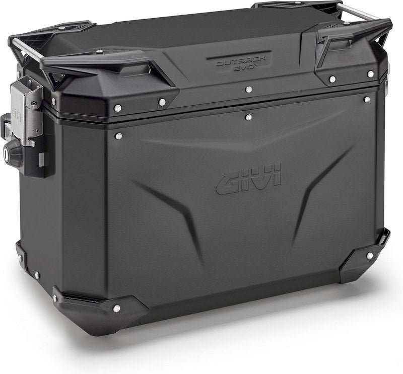 GIVI / ジビ アルミ サイドケース Trekker Outback（トレッカーアウトバック） Evo 48 - 右 - ブラック / 48 L. / （最大荷重10kg） | OBKE48BR