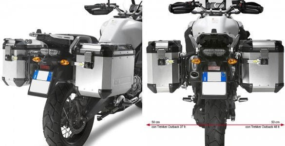 Givi / ジビ サイドラック スチールパイプ Trekker Outback(トレッカーアウトバック) | PL2119CAM